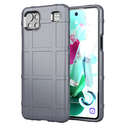 Funda Silicona Ultrafina Goma 360 Grados Carcasa para LG K92 5G Gris