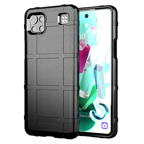 Funda Silicona Ultrafina Goma 360 Grados Carcasa para LG K92 5G Negro