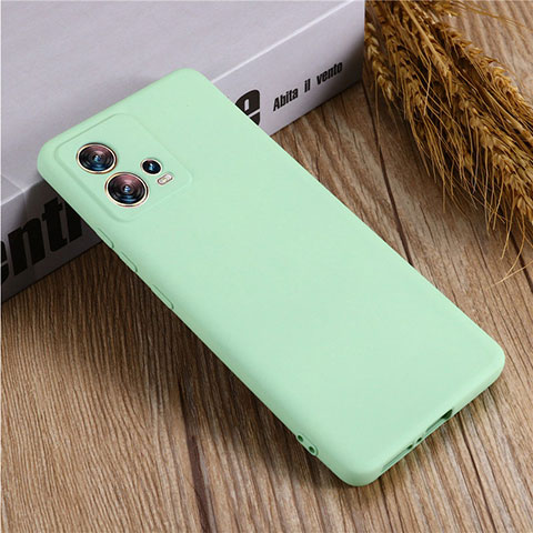 Funda Silicona Ultrafina Goma 360 Grados Carcasa para Motorola Moto Edge 30 Fusion 5G Verde