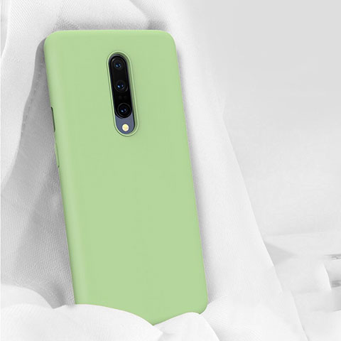 Funda Silicona Ultrafina Goma 360 Grados Carcasa para OnePlus 7 Pro Verde