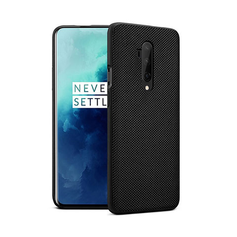 Funda Silicona Ultrafina Goma 360 Grados Carcasa para OnePlus 7T Pro Negro