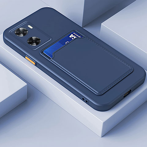 Funda Silicona Ultrafina Goma 360 Grados Carcasa para OnePlus Nord N20 SE Azul