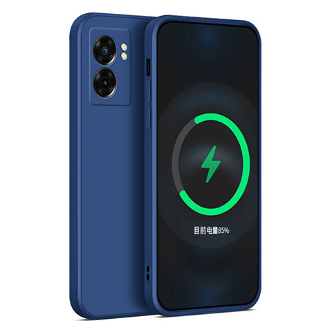 Funda Silicona Ultrafina Goma 360 Grados Carcasa para OnePlus Nord N300 5G Azul
