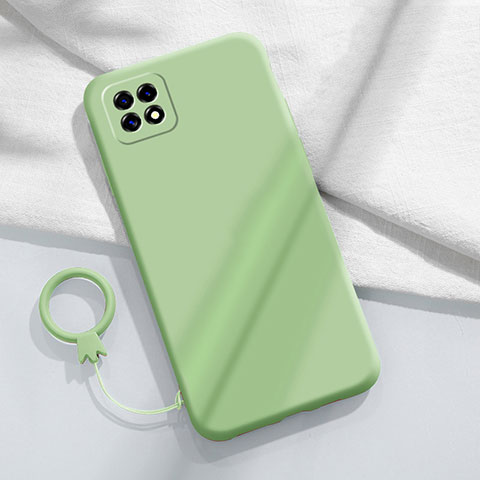 Funda Silicona Ultrafina Goma 360 Grados Carcasa para Oppo A53 5G Menta Verde