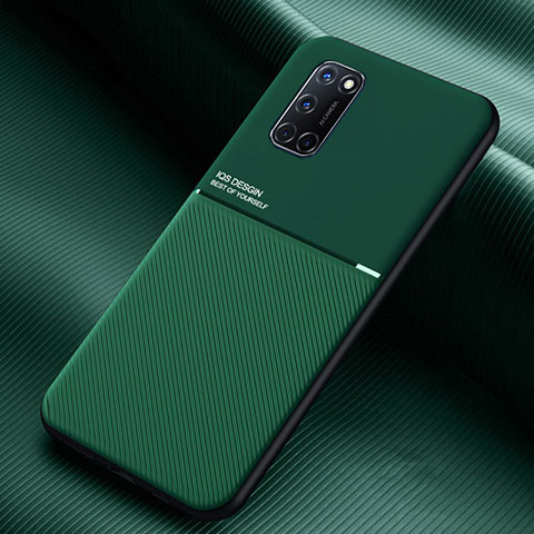 Funda Silicona Ultrafina Goma 360 Grados Carcasa para Oppo A92 Verde