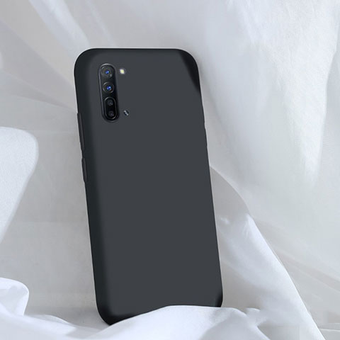 Funda Silicona Ultrafina Goma 360 Grados Carcasa para Oppo Find X2 Lite Negro