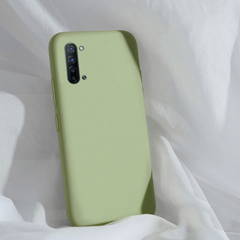 Funda Silicona Ultrafina Goma 360 Grados Carcasa para Oppo Find X2 Lite Verde