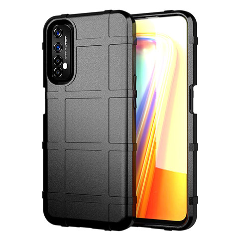 Funda Silicona Ultrafina Goma 360 Grados Carcasa para Realme Narzo 20 Pro Negro