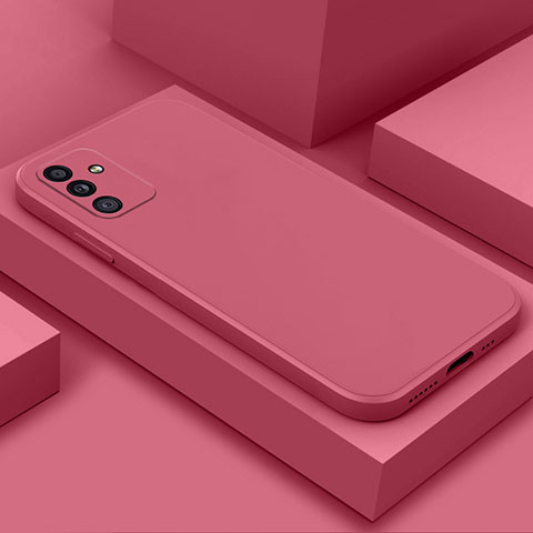 Funda Silicona Ultrafina Goma 360 Grados Carcasa para Samsung Galaxy A14 5G Rosa Roja