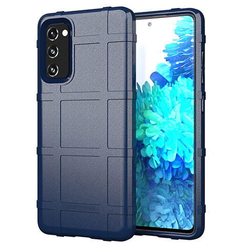 Funda Silicona Ultrafina Goma 360 Grados Carcasa para Samsung Galaxy S20 Lite 5G Azul