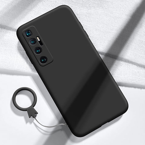 Funda Silicona Ultrafina Goma 360 Grados Carcasa para Xiaomi Mi 10 Ultra Negro