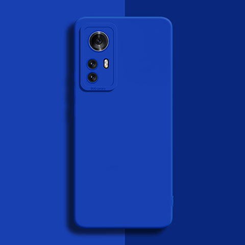 Funda Silicona Ultrafina Goma 360 Grados Carcasa para Xiaomi Mi 12 5G Azul