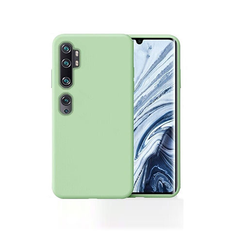 Funda Silicona Ultrafina Goma 360 Grados Carcasa para Xiaomi Mi Note 10 Pro Verde