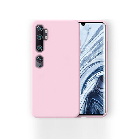 Funda Silicona Ultrafina Goma 360 Grados Carcasa para Xiaomi Mi Note 10 Rosa