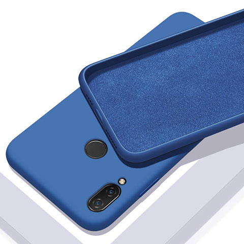 Funda Silicona Ultrafina Goma 360 Grados Carcasa para Xiaomi Redmi 7 Azul