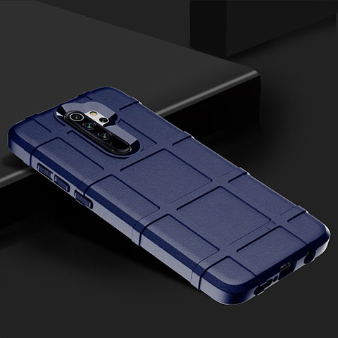Funda Silicona Ultrafina Goma 360 Grados Carcasa para Xiaomi Redmi Note 8 Pro Azul