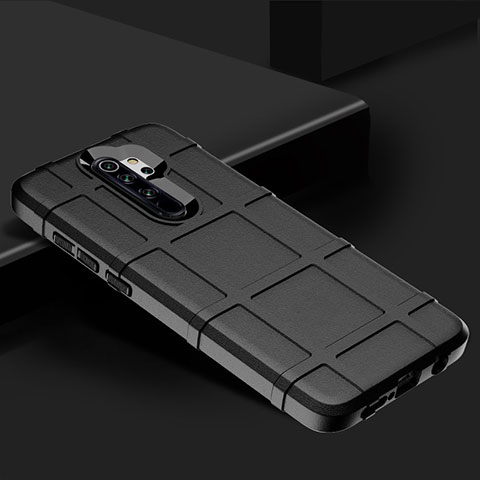 Funda Silicona Ultrafina Goma 360 Grados Carcasa para Xiaomi Redmi Note 8 Pro Negro