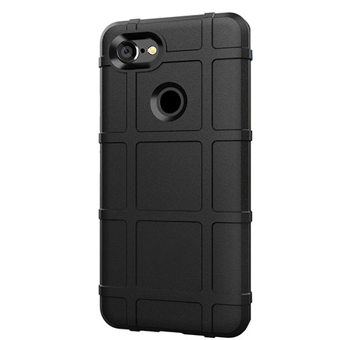 Funda Silicona Ultrafina Goma 360 Grados Carcasa S01 para Google Pixel 3 Negro