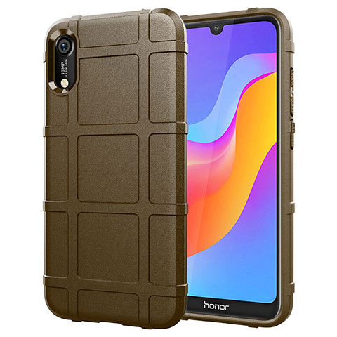 Funda Silicona Ultrafina Goma 360 Grados Carcasa S01 para Huawei Honor 8A Marron