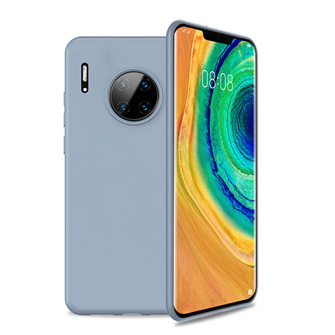 Funda Silicona Ultrafina Goma 360 Grados Carcasa S01 para Huawei Mate 30 Pro 5G Azul Cielo