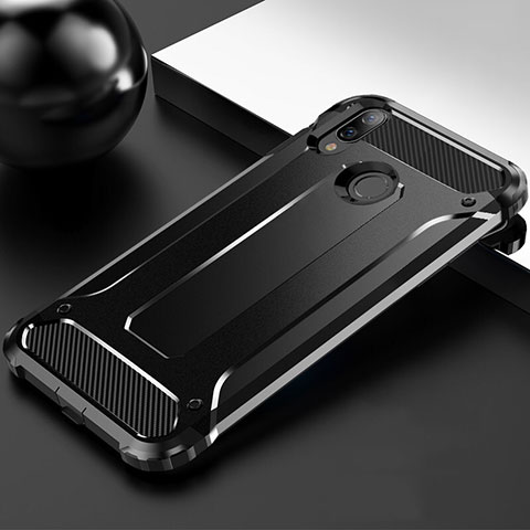 Funda Silicona Ultrafina Goma 360 Grados Carcasa S01 para Huawei Y9 (2019) Negro