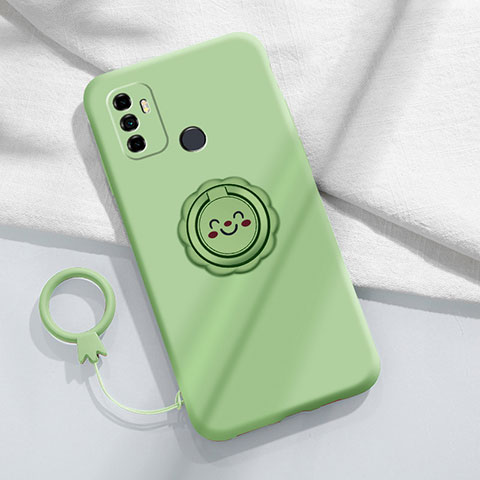 Funda Silicona Ultrafina Goma 360 Grados Carcasa S01 para Oppo A53 Menta Verde