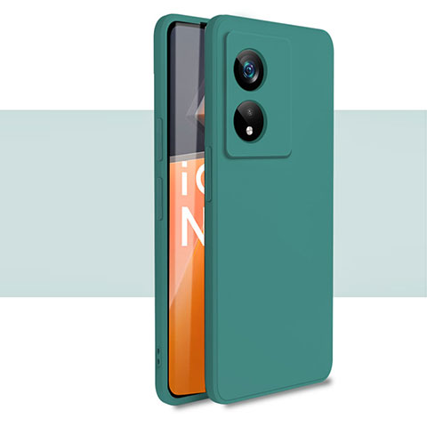 Funda Silicona Ultrafina Goma 360 Grados Carcasa S01 para Oppo A78 5G Verde