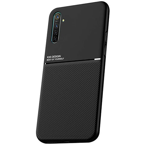 Funda Silicona Ultrafina Goma 360 Grados Carcasa S01 para Realme XT Negro