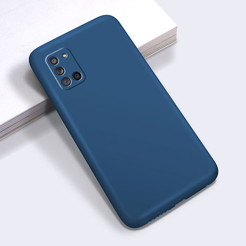Funda Silicona Ultrafina Goma 360 Grados Carcasa S01 para Samsung Galaxy A31 Azul