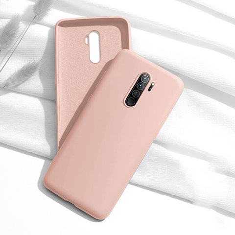 Funda Silicona Ultrafina Goma 360 Grados Carcasa S01 para Xiaomi Redmi Note 8 Pro Oro Rosa