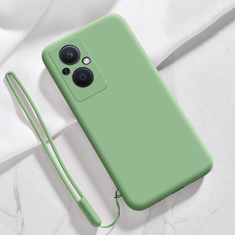 Funda Silicona Ultrafina Goma 360 Grados Carcasa S02 para Oppo Reno7 Z 5G Menta Verde