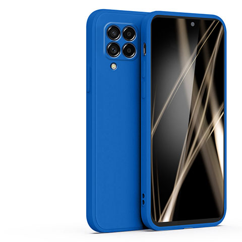 Funda Silicona Ultrafina Goma 360 Grados Carcasa S02 para Samsung Galaxy F62 5G Azul