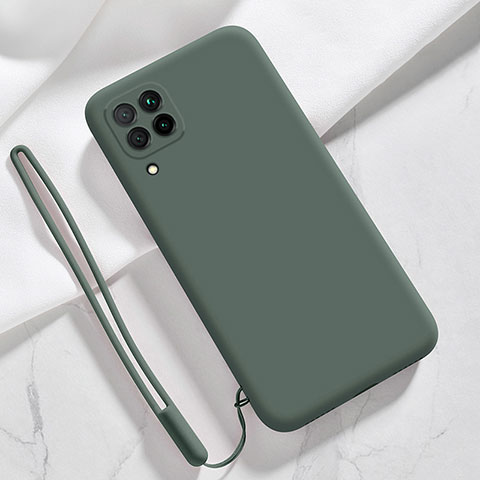 Funda Silicona Ultrafina Goma 360 Grados Carcasa S02 para Samsung Galaxy M42 5G Verde Noche