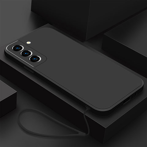 Funda Silicona Ultrafina Goma 360 Grados Carcasa S02 para Samsung Galaxy S21 5G Negro