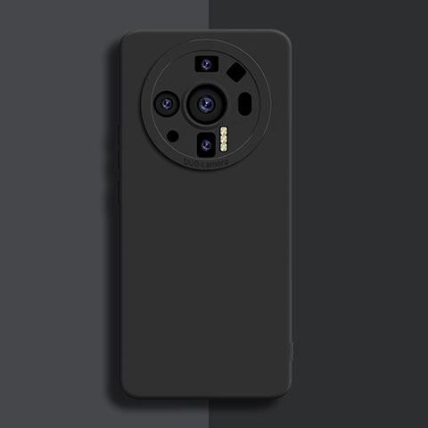 Funda Silicona Ultrafina Goma 360 Grados Carcasa S02 para Xiaomi Mi 12S Ultra 5G Negro
