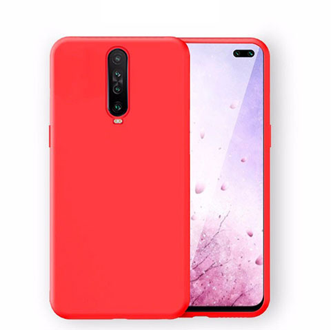 Funda Silicona Ultrafina Goma 360 Grados Carcasa S02 para Xiaomi Redmi K30 4G Rojo