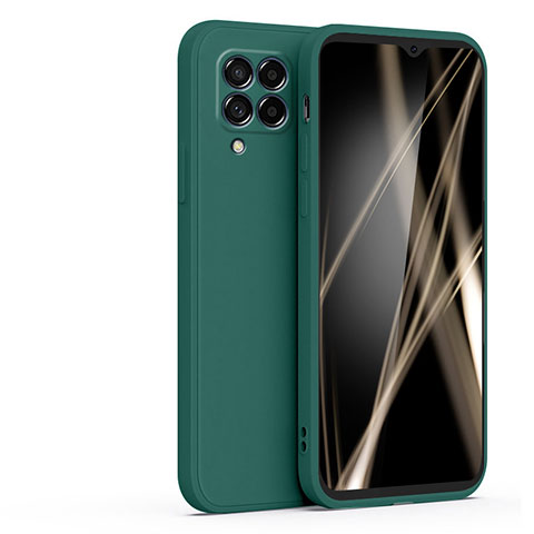 Funda Silicona Ultrafina Goma 360 Grados Carcasa S03 para Samsung Galaxy F12 Verde Noche