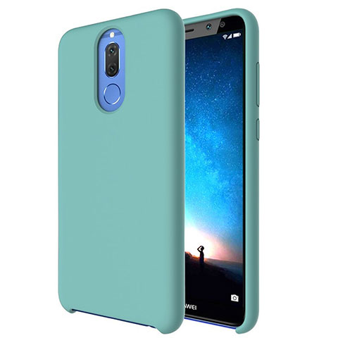 Funda Silicona Ultrafina Goma 360 Grados Carcasa S04 para Huawei G10 Cian