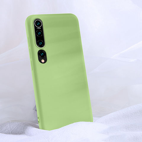 Funda Silicona Ultrafina Goma 360 Grados Carcasa S04 para Xiaomi Mi 10 Verde