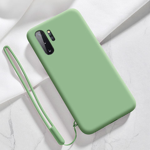 Funda Silicona Ultrafina Goma 360 Grados Carcasa S05 para Samsung Galaxy Note 10 Plus 5G Verde