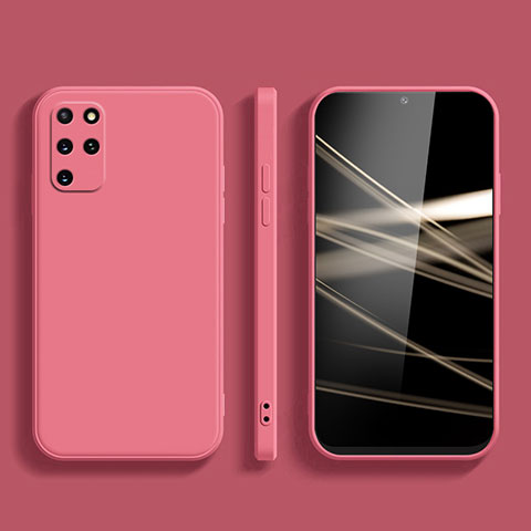 Funda Silicona Ultrafina Goma 360 Grados Carcasa S05 para Samsung Galaxy S20 Plus Rosa Roja