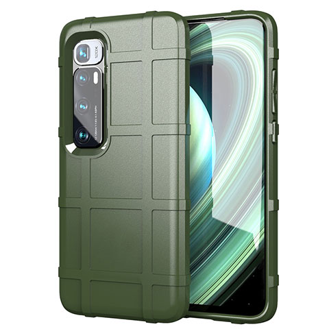 Funda Silicona Ultrafina Goma 360 Grados Carcasa S05 para Xiaomi Mi 10 Ultra Verde