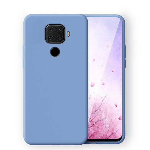 Funda Silicona Ultrafina Goma 360 Grados Carcasa S06 para Huawei Mate 30 Lite Azul