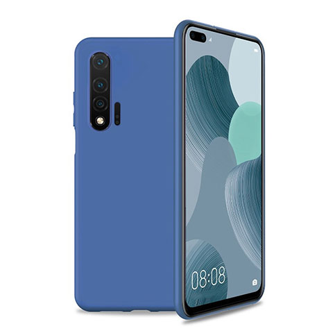 Funda Silicona Ultrafina Goma 360 Grados Carcasa T01 para Huawei Nova 6 5G Azul