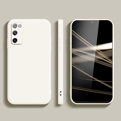 Funda Silicona Ultrafina Goma 360 Grados Carcasa YK2 para Samsung Galaxy S20 5G Blanco