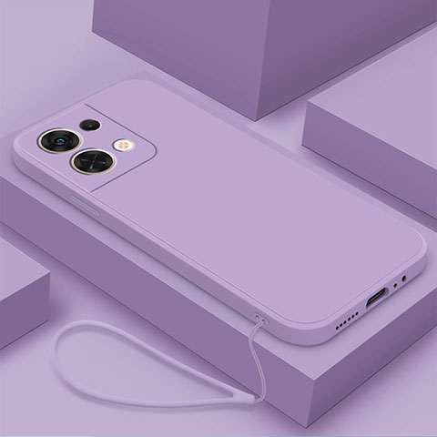 Funda Silicona Ultrafina Goma 360 Grados Carcasa YK2 para Xiaomi Redmi Note 13 Pro 5G Purpura Claro