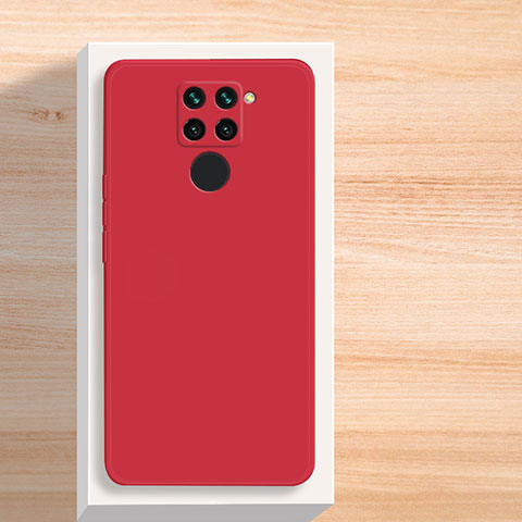 Funda Silicona Ultrafina Goma 360 Grados Carcasa YK2 para Xiaomi Redmi Note 9 Rojo