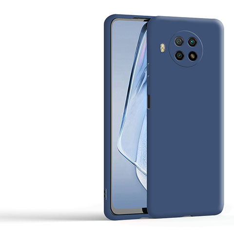 Funda Silicona Ultrafina Goma 360 Grados Carcasa YK3 para Xiaomi Mi 10i 5G Azul