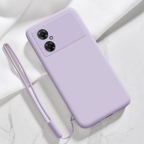 Funda Silicona Ultrafina Goma 360 Grados Carcasa YK3 para Xiaomi Redmi Note 11R 5G Morado