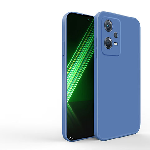 Funda Silicona Ultrafina Goma 360 Grados Carcasa YK3 para Xiaomi Redmi Note 12 Pro 5G Azul